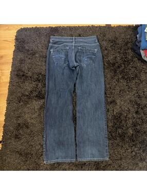ENYCE dark wash baggy jeans